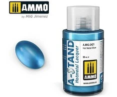 AMMO by MIG Jimenez AMMO MIG A-Stand Hot Metal Mėlyna metaliniai dažai 30 ml (2421)