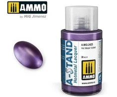 AMMO by MIG Jimenez AMMO MIG A-Stand Hot Metal Violet lakas, 30 ml – deginto metalo efektui (2423)