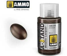 AMMO by MIG Jimenez AMMO MIG A-Stand Jet Exhaust metaliniai dažai aerografui, 30 ml (2312)