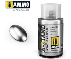 AMMO by MIG Jimenez AMMO MIG A-Stand metaliniai dažai Poliruotas aliuminis 30 ml (2304)