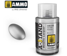 AMMO by MIG Jimenez AMMO MIG A-Stand pusiau matinis aliuminio metalikas dažai 30 ml (2315)