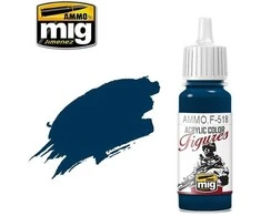 AMMO by MIG Jimenez AMMO MIG akriliniai dažai Marine Mėlyna 17 ml F518 (teptukui/aerografui)