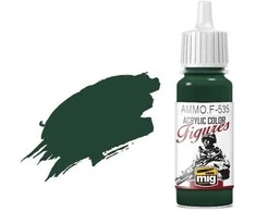 AMMO by MIG Jimenez AMMO MIG akriliniai dažai figūrėlėms Italian Žalias Camo F535, 17 ml