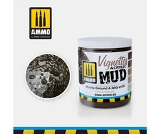 AMMO by MIG Jimenez AMMO MIG akrilinis purvas Muddy Ground, 100 ml, A.MIG-2155, dioramoms