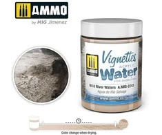 AMMO by MIG Jimenez AMMO MIG akrilinis vanduo Wild River Waters dioramoms, 100 ml (2243)