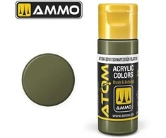 AMMO by MIG Jimenez AMMO MIG ATOM akriliniai dažai RLM70 Schwarzgrün, 20 ml