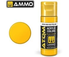 AMMO by MIG Jimenez AMMO MIG ATOM akriliniai dažai Auksinė geltona 20 ml (20020)