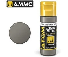 AMMO by MIG Jimenez AMMO MIG ATOM akriliniai dažai RLM02 pilka (Grau), 20 ml – 20078