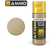 AMMO by MIG Jimenez AMMO MIG ATOM akriliniai dažai IDF Sand Pilkas ’73, 20 ml (20008)