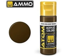 AMMO by MIG Jimenez AMMO MIG ATOM akriliniai dažai Burnt Brown 20 ml (20056)