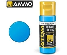 AMMO by MIG Jimenez AMMO MIG ATOM akriliniai dažai Deep Cyan 20 ml, 20109