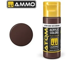 AMMO by MIG Jimenez AMMO MIG ATOM akriliniai dažai NATO Brown 20 ml (20061)