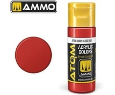 AMMO by MIG Jimenez AMMO MIG ATOM akriliniai dažai Blood Raudona 20 ml (20031)