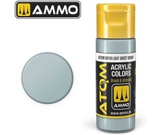 AMMO by MIG Jimenez AMMO MIG ATOM akriliniai dažai Light Ghost Gray 20 ml (20129)