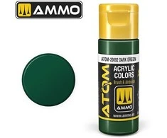 AMMO by MIG Jimenez AMMO MIG ATOM akriliniai dažai Tamsiai žalia, 20 ml (20092)