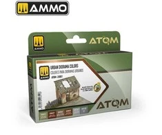 AMMO by MIG Jimenez AMMO MIG ATOM akriliniai dažai dioramoms „Urban Diorama“ rinkinys