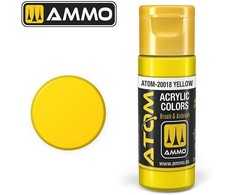 AMMO by MIG Jimenez AMMO MIG ATOM akriliniai dažai geltona 20018, 20 ml