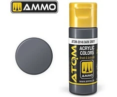 AMMO by MIG Jimenez AMMO MIG ATOM akriliniai dažai tamsiai pilka 20 ml (20146)