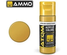 AMMO by MIG Jimenez AMMO MIG ATOM akriliniai dažai Sandgelb RLM79, 20 ml (ATOM-20024)