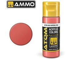 AMMO by MIG Jimenez AMMO MIG ATOM akriliniai dažai Imperial Raudona, 20 ml (20030)