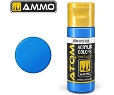 AMMO by MIG Jimenez AMMO MIG ATOM akriliniai dažai – Mėlyna, 20 ml (20110)
