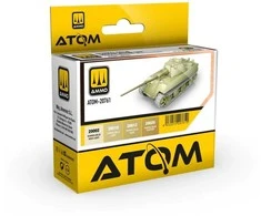 AMMO by MIG Jimenez AMMO MIG ATOM akrilinių dažų rinkinys Dunkelgelb moduliacijai, 4 spalvos 20761
