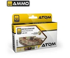 AMMO by MIG Jimenez AMMO MIG ATOM akrilinių dažų rinkinys King Tiger išorei ir kamufliažui 20726