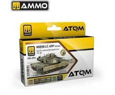 AMMO by MIG Jimenez AMMO MIG ATOM akrilinių dažų rinkinys JAV kariuomenė 1950–2016 (20744)