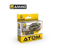AMMO by MIG Jimenez AMMO MIG ATOM akrilinių dažų rinkinys NATO kamufliažo spalvoms 20719