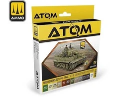 AMMO by MIG Jimenez AMMO MIG ATOM akrilinių dažų rinkinys Tiger I (1942–1945) 20729
