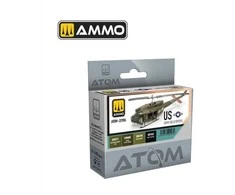 AMMO by MIG Jimenez AMMO MIG ATOM akrilinių dažų rinkinys – JAV armijos sraigtasparniams 20906