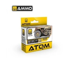 AMMO by MIG Jimenez AMMO MIG ATOM akrilinių dažų rinkinys gumai ir padangoms, 20725