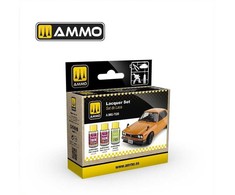 AMMO by MIG Jimenez AMMO MIG Cobra Motor 2K skaidrus lakas su kietikliu, dažų rinkinys