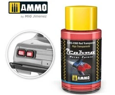 AMMO by MIG Jimenez AMMO MIG Cobra Motor dažai – permatoma raudona, 30 ml (0360)