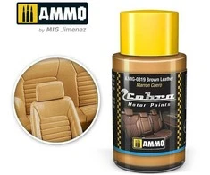 AMMO by MIG Jimenez AMMO MIG Cobra Motor dažai Brown Leather 0319, 30 ml