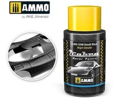 AMMO by MIG Jimenez AMMO MIG Cobra Motor dažai Basalt Juodas, matiniai, 30 ml (0348)