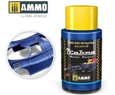 AMMO by MIG Jimenez AMMO MIG Cobra Motor dažai Pearl Mėlyna RB, 30 ml (0351)