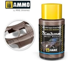 AMMO by MIG Jimenez AMMO MIG Cobra Motor vario rudos spalvos metaliniai dažai, 30 ml (0356)