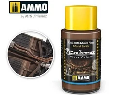 AMMO by MIG Jimenez AMMO MIG Cobra Motor dažai – Išmetimo vamzdžiai, 30 ml (0316)