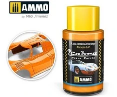 AMMO by MIG Jimenez AMMO MIG Cobra Motor automobilių dažai Gulf Oranžinis 30 ml (0308) – matinis