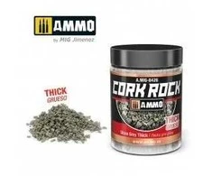 AMMO by MIG Jimenez AMMO MIG Cork Rock akmens pilkos kamštinės stambios granulės dioramoms, 100 ml