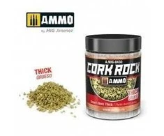 AMMO by MIG Jimenez AMMO MIG Cork Rock Desert Stone, stambios kamštinės granulės dioramoms, 100 ml