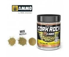 AMMO by MIG Jimenez AMMO MIG Cork Rock dykumos akmenų mišinys, 100 ml (8431) dioramoms