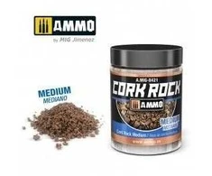 AMMO by MIG Jimenez AMMO MIG Cork Rock Medium kamštinės granulės dioramoms, 100 ml (8421)