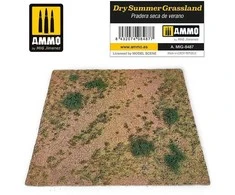 AMMO by MIG Jimenez AMMO MIG Dry Summer Grassland žolės kilimėlis dioramoms 245x245 mm, 8487