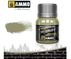 AMMO by MIG Jimenez AMMO MIG Drybrush dažai, Medium Žalias, 40 ml (0606)