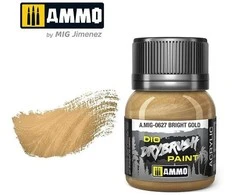 AMMO by MIG Jimenez AMMO MIG DRYBRUSH dažai sausam teptukui Ryškus auksas 40 ml (0627)