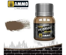 AMMO by MIG Jimenez AMMO MIG DRYBRUSH Earth dažai sausam teptukui, 40 ml (0619)