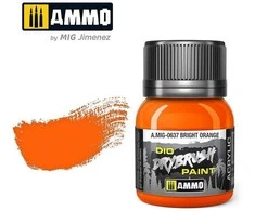 AMMO by MIG Jimenez AMMO MIG DRYBRUSH sendinimo dažai, ryškiai oranžinė, 40 ml (A.MIG-0637)