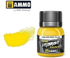 AMMO by MIG Jimenez AMMO MIG DRYBRUSH sendinimo dažai Sunny Geltona 40 ml (0639)